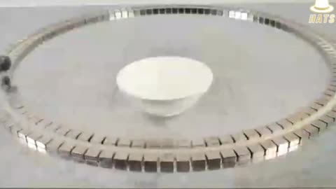 Magnetic energy in action.