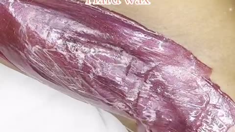 Underarm Waxing with Cherry Desire Hard Wax by @Elegantnroyaltyskin | Sexy Smooth Wax Demo