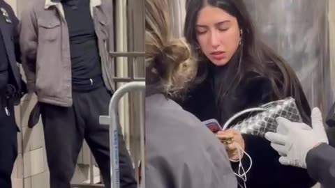 This man slashed a woman in the face in an unprovoked attack at the 34th Street