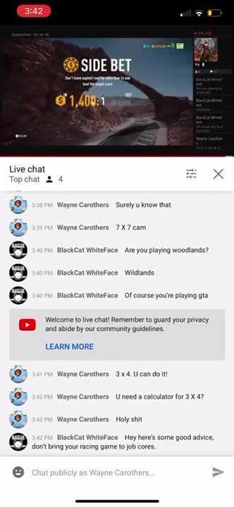 2021-1-29 Camtime needs a calculator to solve 3 X 4