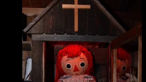 The creepy Annabelle doll has gone missing. #scary #creepy