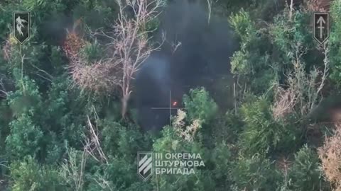 💥🔥 Destruction of Russian infantry, bunker, two AGS launchers, and positions by 3rd Assault Brigade!