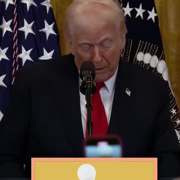 President Donald Trump Declares : "You Can Never Become a Woman" in Defense of Women's Sports