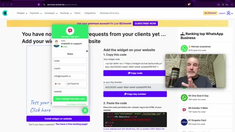 Create your Account For WhatsApp CRM Tochat.be