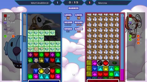 Panel Attack 2-Player (7-19-2025): MArt1And00m3r vs Morcrox