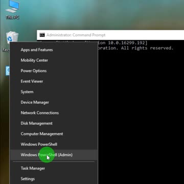 how to replace command prompt with windows power shell