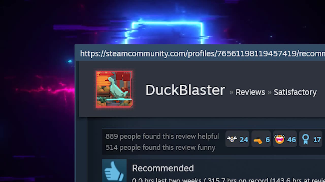 Satisfactory Steam Review