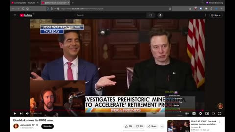 Let's Review Together - Asmongold - Elon Musk shows his DOGE team..