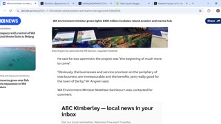 Completely crackers creeps cast cocky spell on crazy cooker with Cockatoo Island article