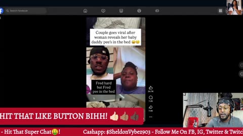 Couple Goes Viral After Woman Reveals Her BD Pee's In The Bed "PISSY BOOTY B****"