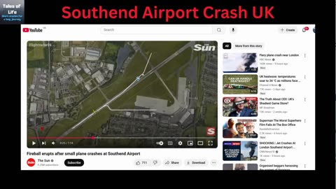 Southend Airport Crash UK