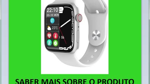 Melhor Relogio Smartwatch Série7 HW67 Pro Max Nfc Gps Faz Ligações