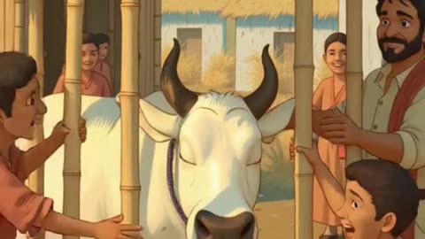 # 🐄 कहानी गाय गौरी की दया #trending #tranding #storytime #story #viralshort #viral #moralstories