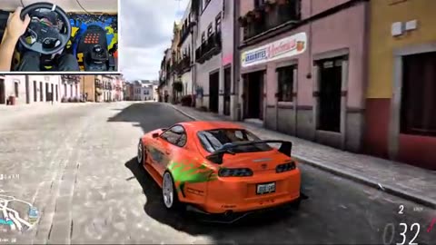 Toyota Supra MK4 Drifting - Forza Horizon 5 | Moza R5 GAMEPLAY