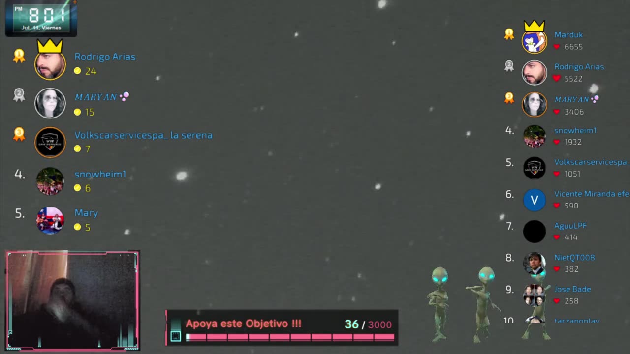 Astrovnilogy live Uncle UFO Chile 11-07-25