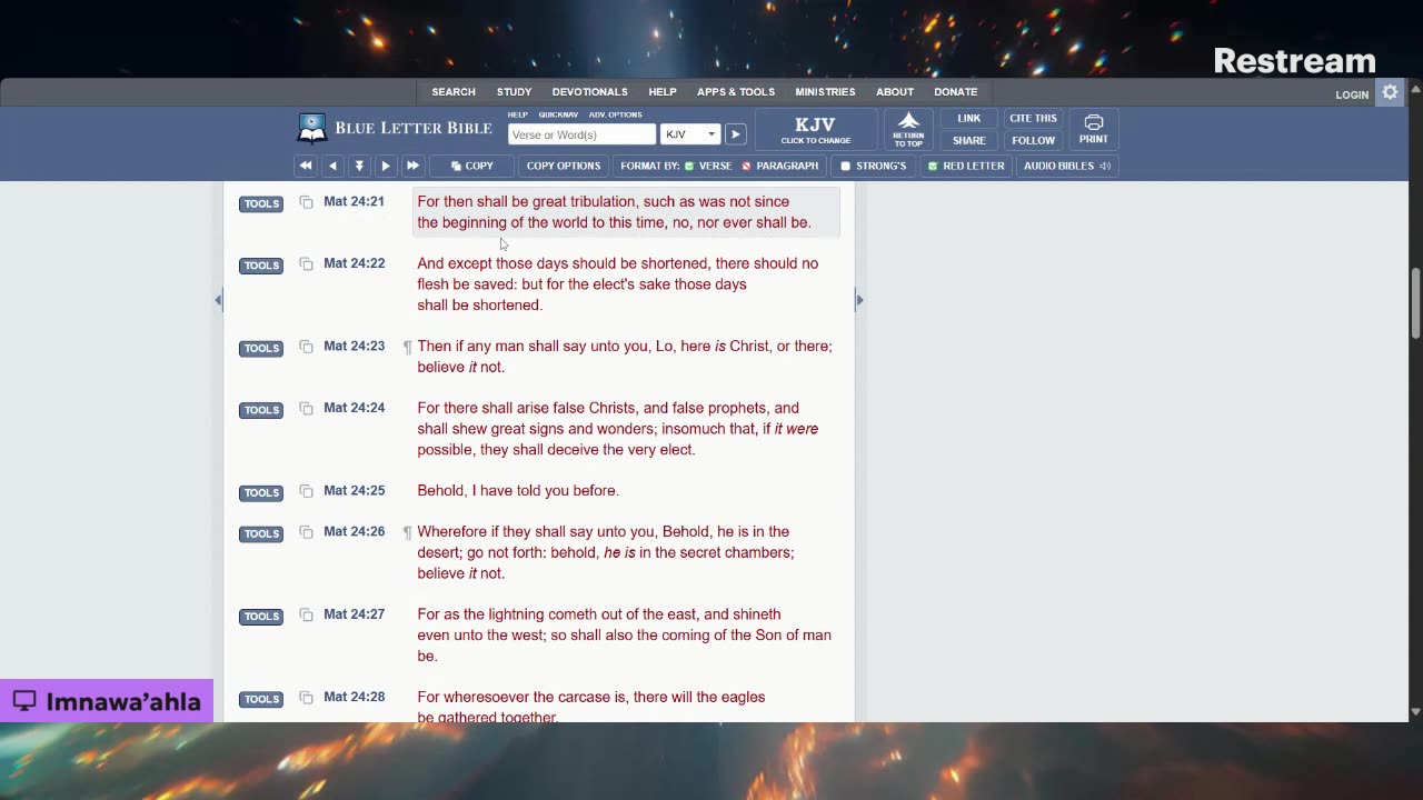 Eve shares Dream/Vision of a Grid ShutDown #LASTDAYS #JACOBSTROUBLE