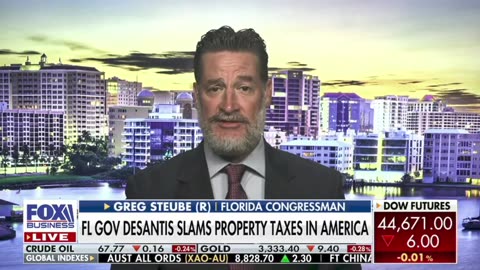 Rep Greg Steube on eliminating property tax in Florida