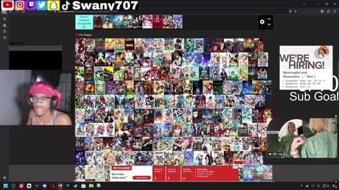 Swany707 makes a Anime tier list