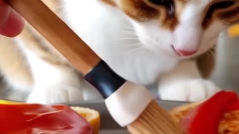 Chef Whiskers Makes a Hotdog