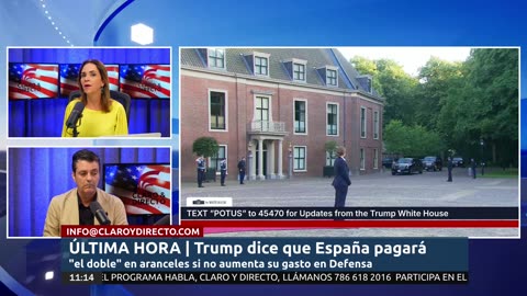 EN VIVO Y EN ESPAÑOL: DONALD Trump se enfrenta a Zelensky y a la OTAN