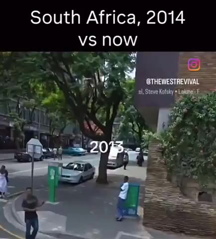 South Africa 2014 vs. Now. Quite a difference