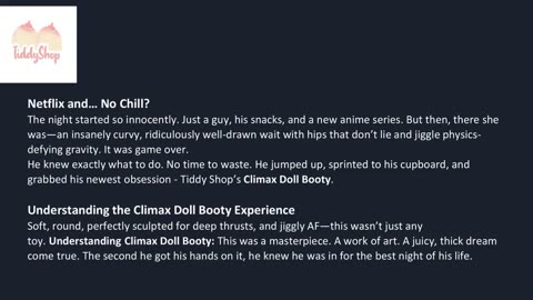 One Second He’s Watching Anime… Next, He’s grabbing his climax doll's Booty!