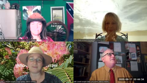R&B Monthly Seminar: R&B Ancient Roots Mothering: Roots, Nettles and Sage Research Fellowship (Episode #36 -- Wednesday, September 17th, 2025). MADAM Co-Chairs: MRS. J. Rivkah Asoulin (ISRAEL), MRS. Chava Dagan (ISRAEL), MRS. Gilla Weiss (U.S.A.)