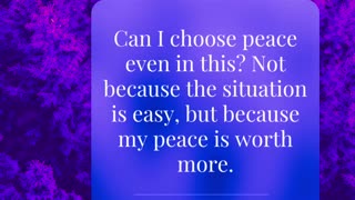 Peace Is Worth More