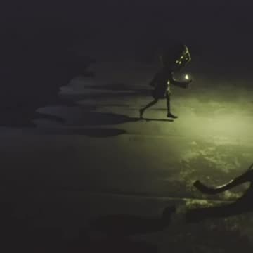 I was attacked by leeches aaaa / little nightmares / #funny #horror #gaming #shorts #crazy