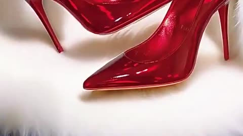 Women High Heels Comfortable Red Sole New Red Sexy Electric Light Red