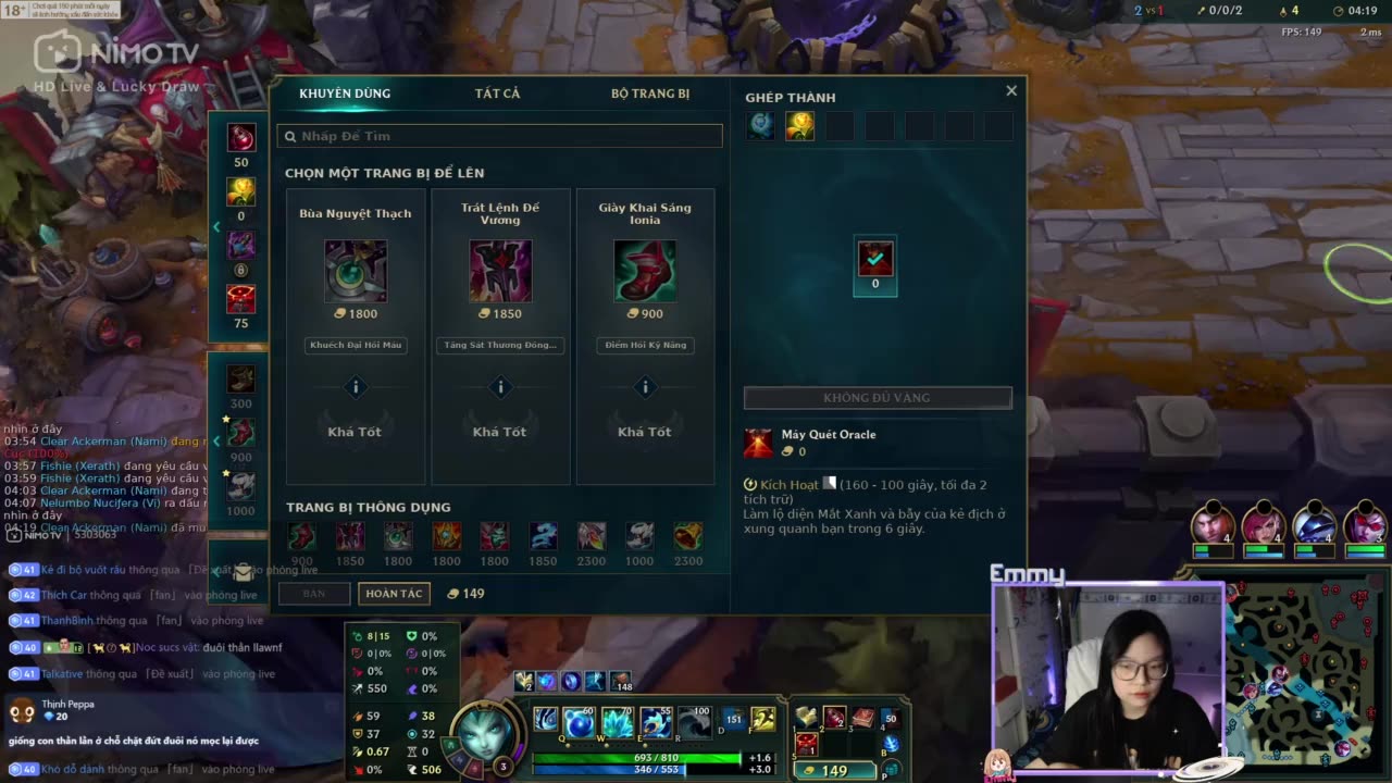9/4/2025 - Buổi stream cuối của chị mèo tại Nimo