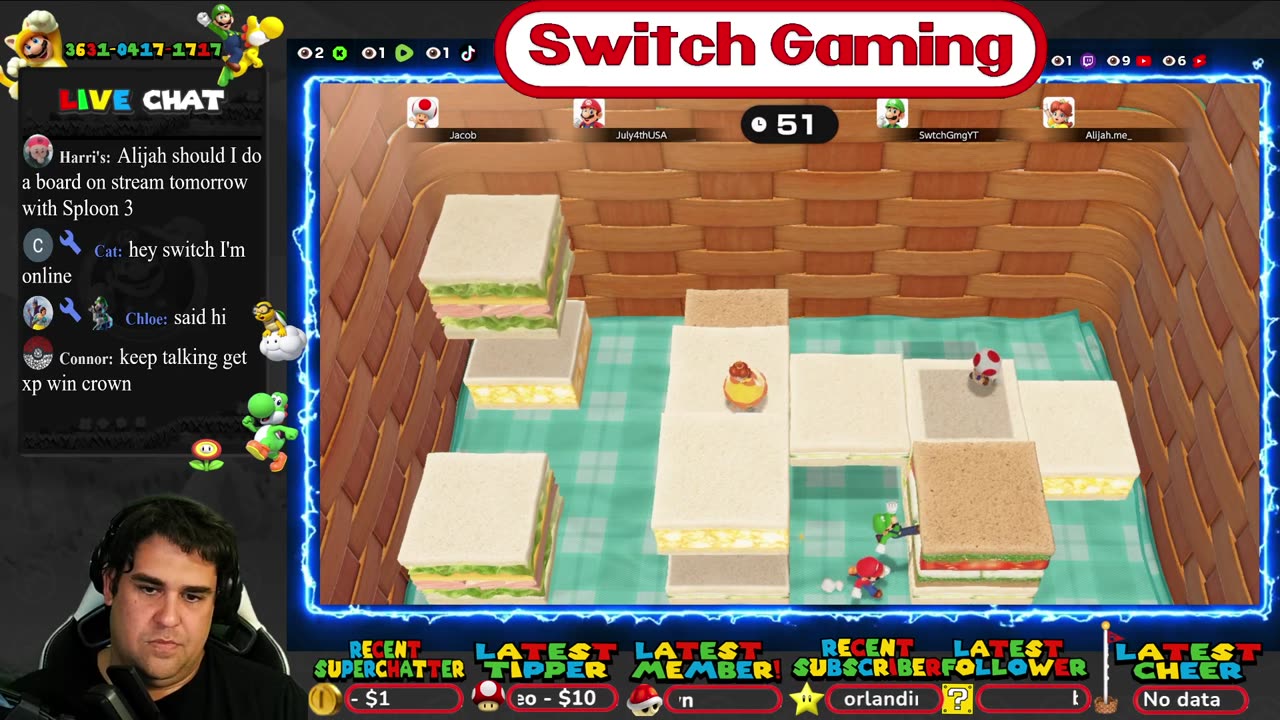 🎆 July 4th Switch Party! | LIVE Multiplayer Madness🎮