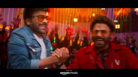 4K Mega Victory Mass Video song_ Mana ShankaraVaraPrasad Garu _ Chiranjeevi_Venkatesh _Anil _(4K_HD)