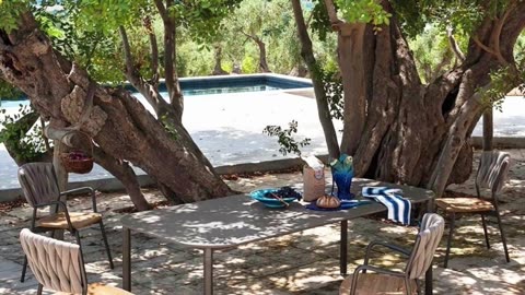 🌞Imagine waking up, stepping outside, and finding your own little paradise. 🪑