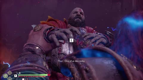 God of War Ragnarok - Kratos Vs. Thor Boss Fight ( NG+ ).