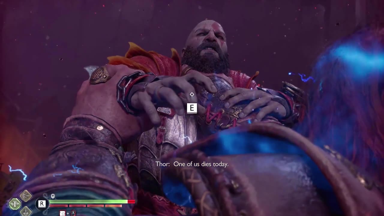 God of War Ragnarok - Kratos Vs. Thor Boss Fight ( NG+ ).