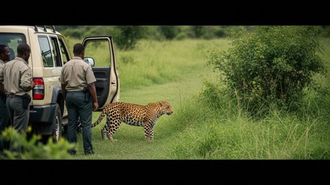 Lone Leopards Journey From Village to Rescue