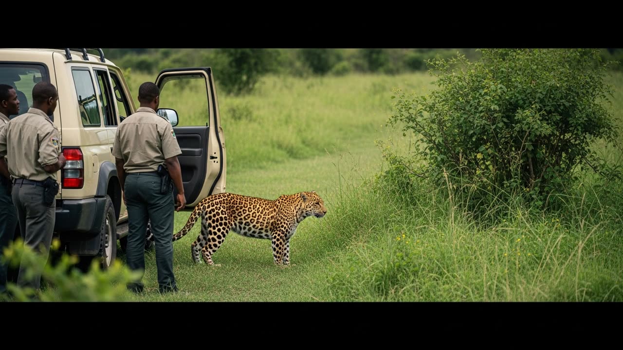 Lone Leopards Journey From Village to Rescue