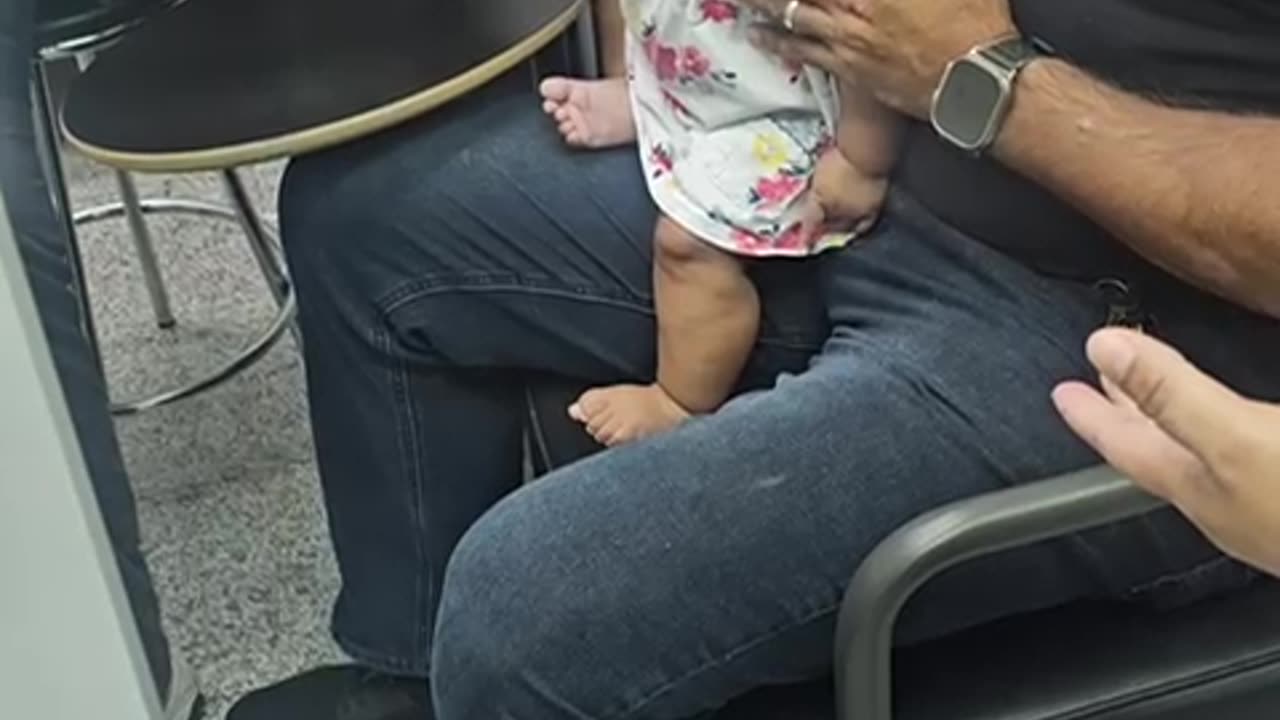 Blood Draw Doesn't Bother Daughter