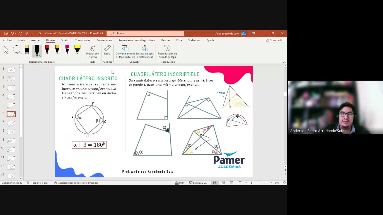 PAMER SEMESTRAL 2023 | Semana 05 | Geometría: Circunferencia II