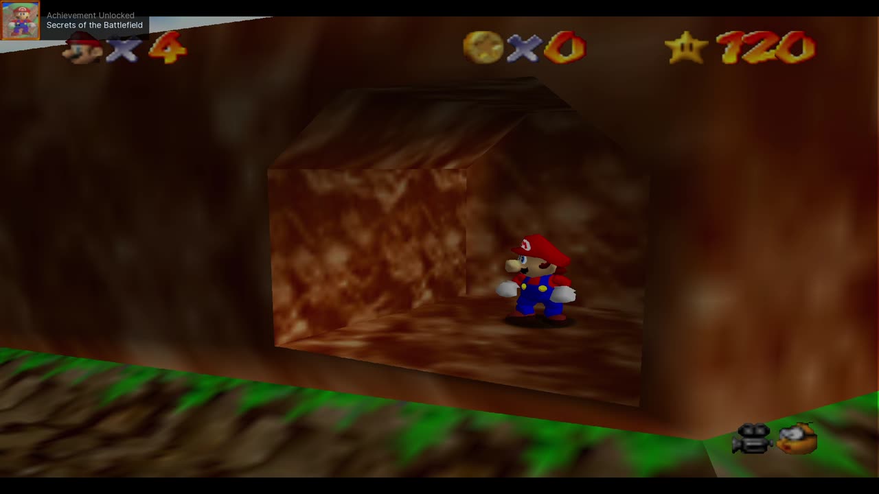 Super Mario 64 [Remaining RA] - Secrets of the Battlefield [NC]