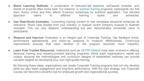 A How-To Guide: Creating Engaging Corporate Training