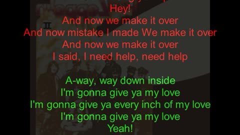 Led Zeppelin II #1 Whole Lotta Love (backward lyrics in red)