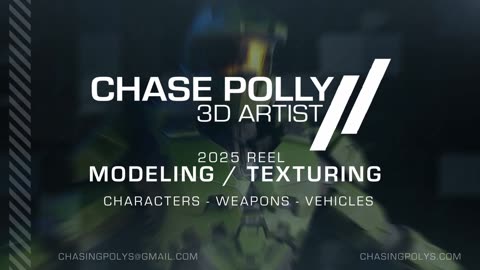 2025 Modeling and Texturing Reel // Chase Polly