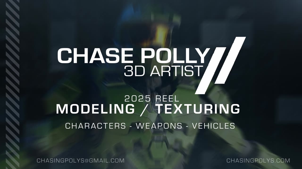 2025 Modeling and Texturing Reel // Chase Polly