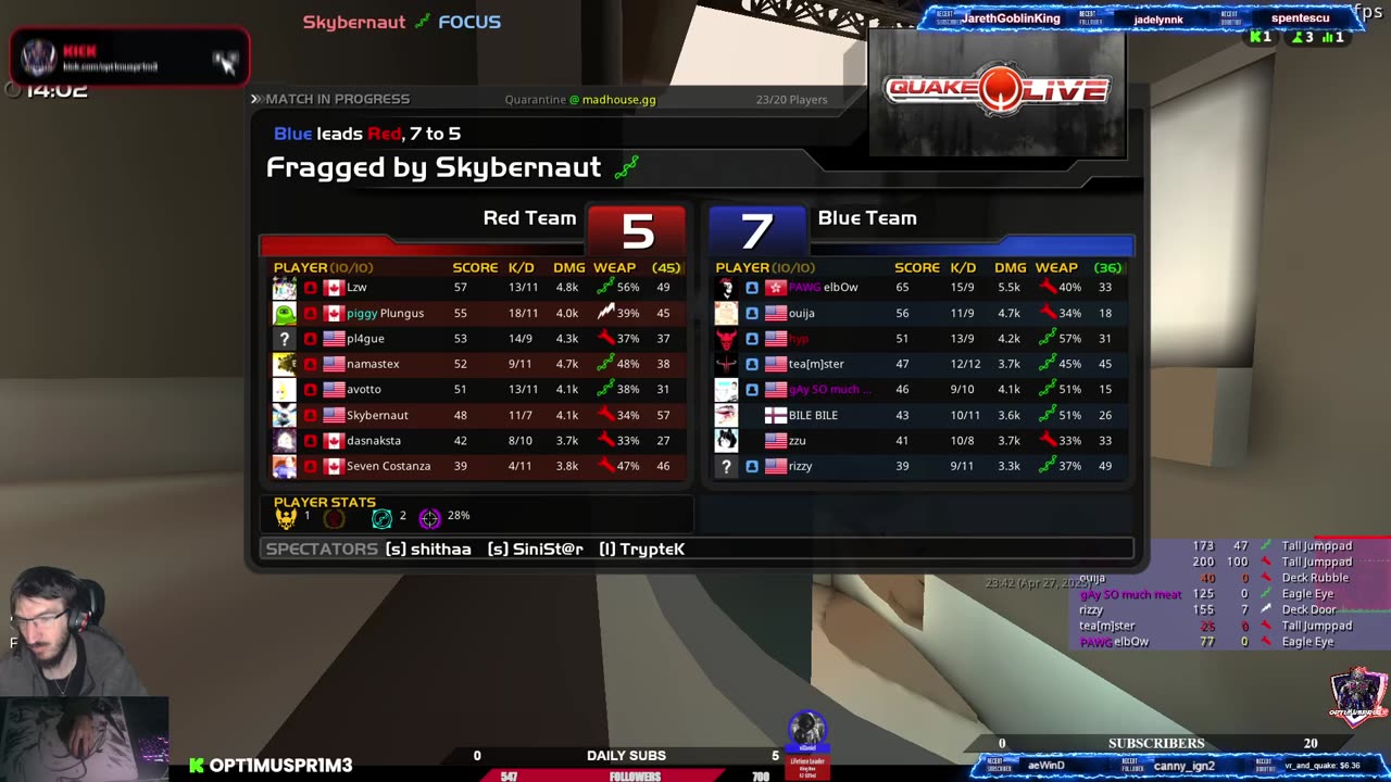 first rumble stream