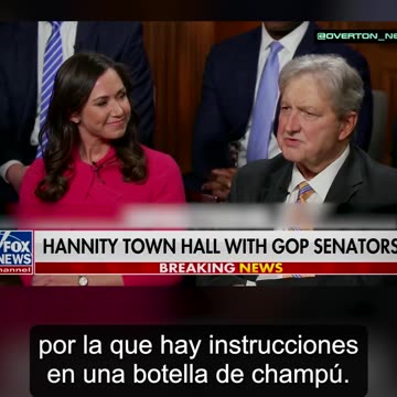 Senator John Kennedy on AOC - ''I think she’s the reason there are directions on a shampoo bottle''