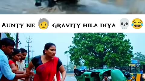 Ai video aunty funny movement 😂😂