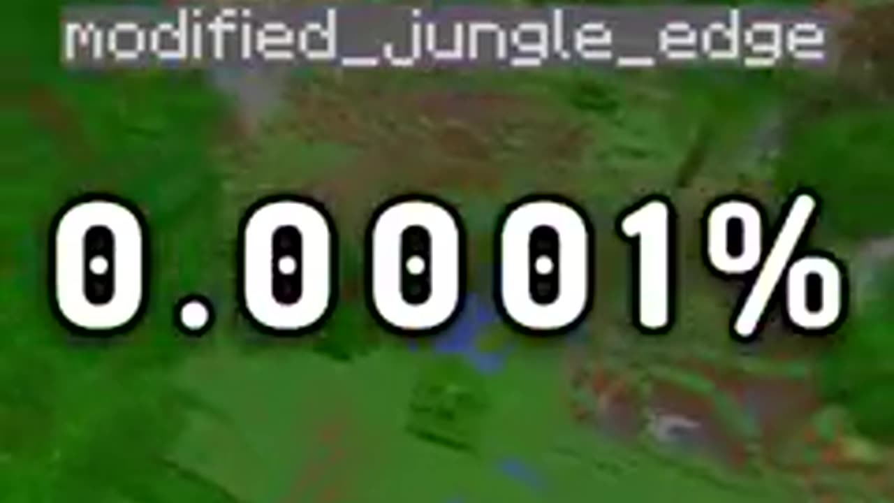 The Rarest Biome in Minecraft