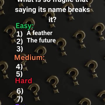 Bet You Can't Answer These! Fun Riddles to Test Your Mind! #triviaquiz #quiz